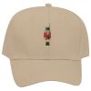 OTTO CAP 6 Panel Mid Profile Baseball Cap Thumbnail