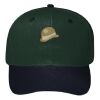 OTTO CAP 6 Panel Mid Profile Baseball Cap Thumbnail